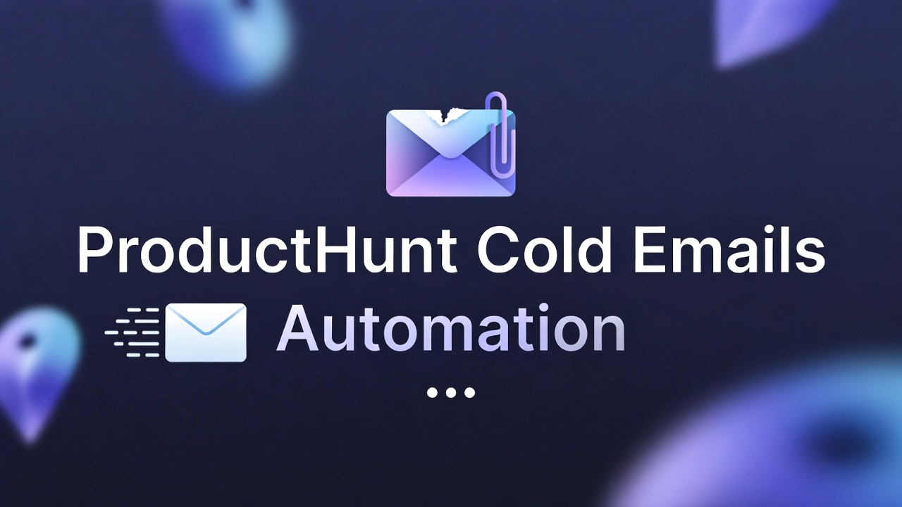 ProductHunt Cold Emails – Automation